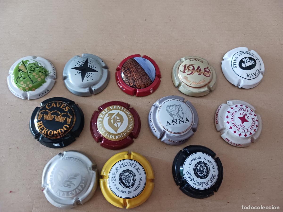 Colecionismo de cava: 12 placas diferentes de cava