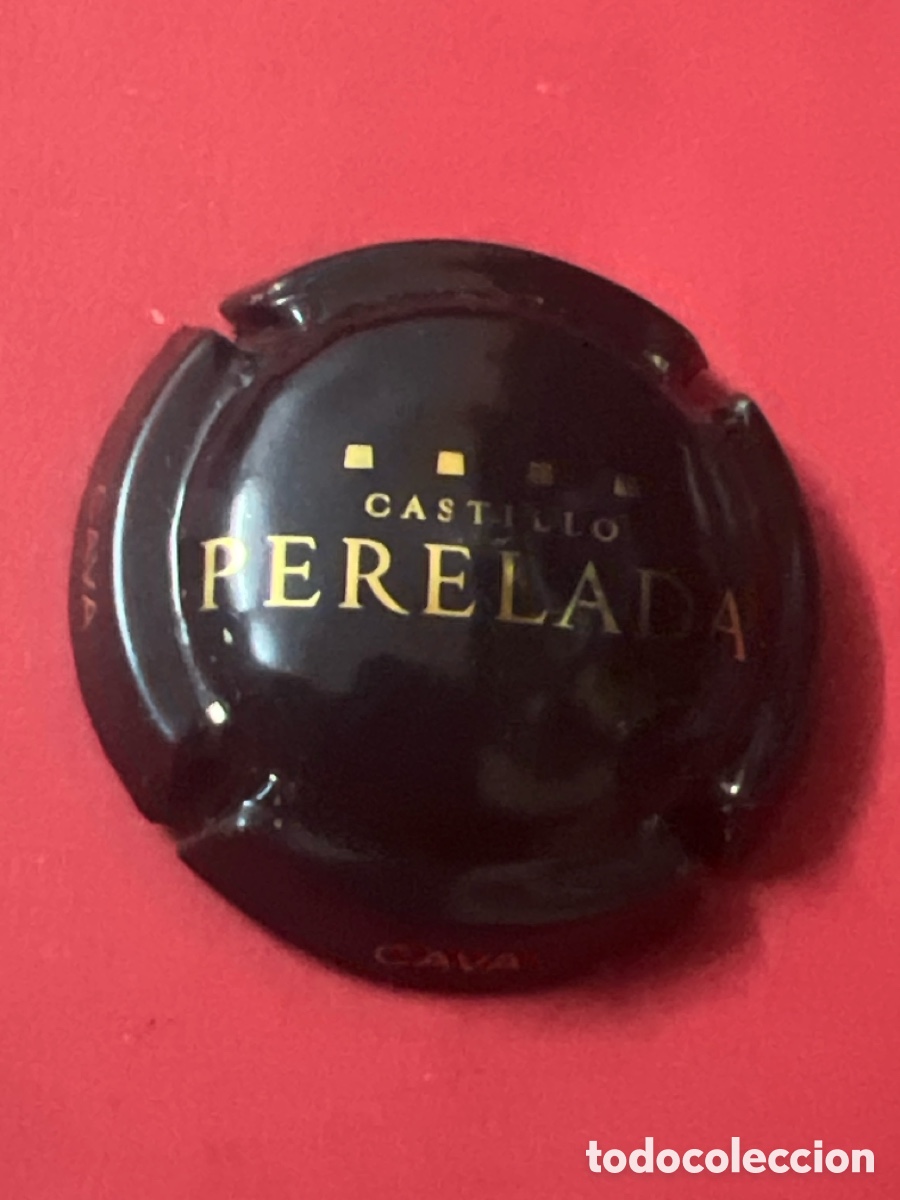 Coleccionismo de cava: T4/X115/G3. PLACA DE CAVA - CASTILLO DE PERELADA