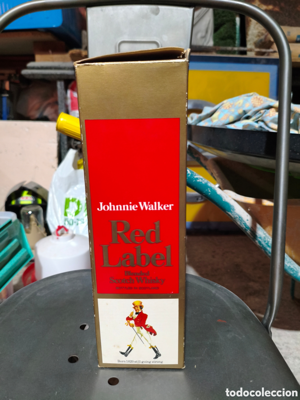 Coleccionismo de cava: Botella Wisky Red Label - Foto 13
