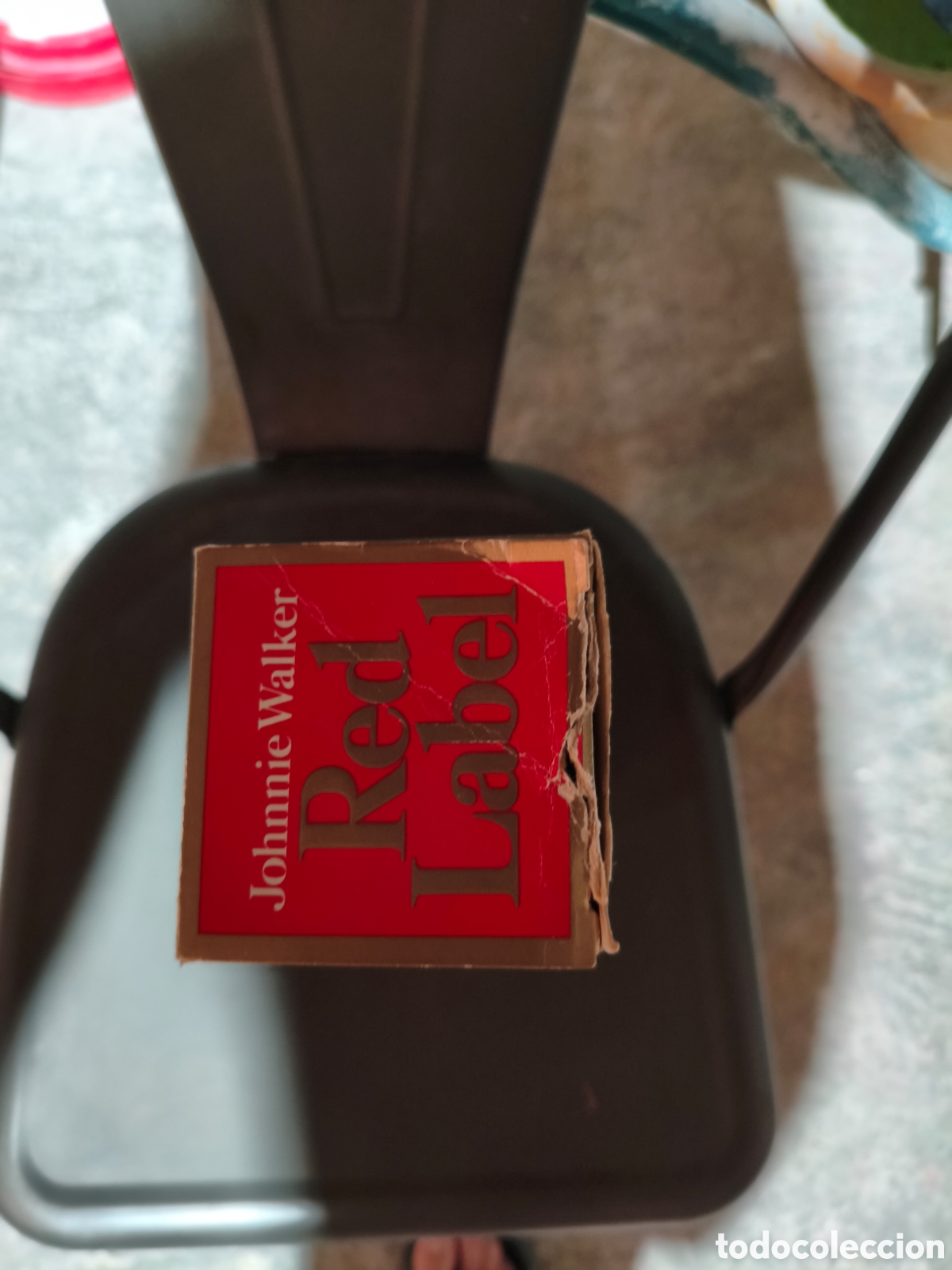 Coleccionismo de cava: Botella Wisky Red Label - Foto 14
