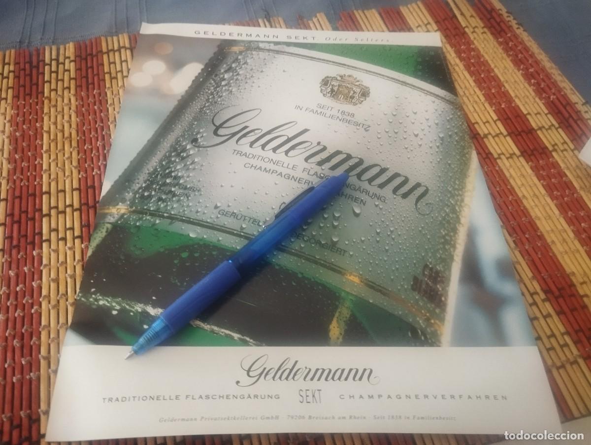 Coleccionismo de cava: GELDERMANN CAVA CHAMPAGNE CLIPPING HOJA ANUNCIO PUBLICIDAD REVISTA ALEMANA 1994