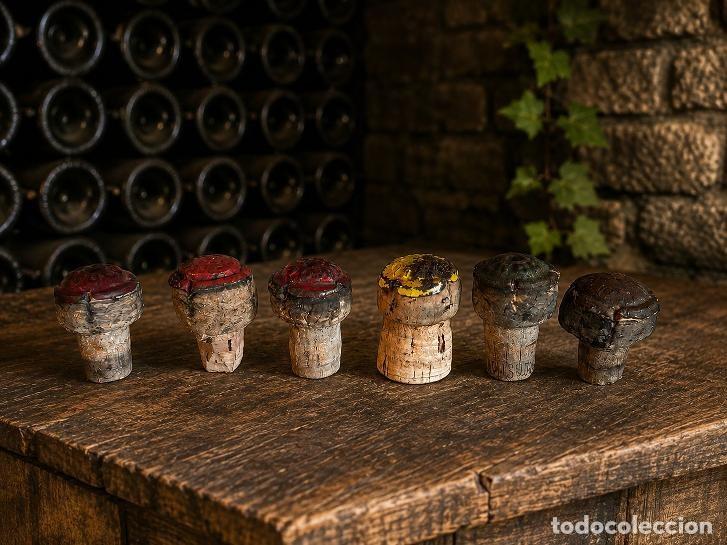 Collezionismo di cava: (PC-2)Lote de 6 placas antiguas de cava entalladas