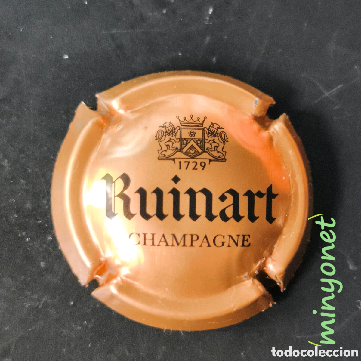 Coleccionismo de cava: Placa Champagne Ruinart