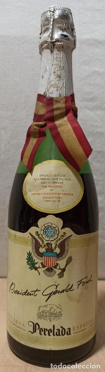 Cava Collection: Botella de cava Presidente Gerald Ford 1975