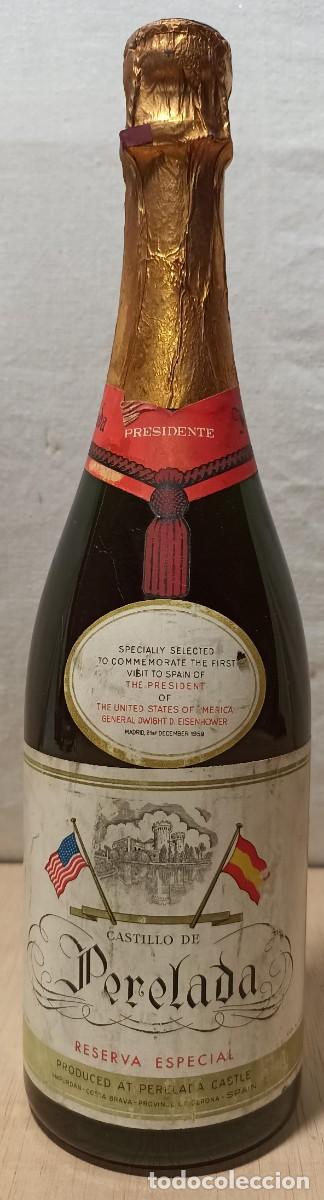 Cava Collection: Botella de cava Presidente General Dwight D.Eisenhower 1959