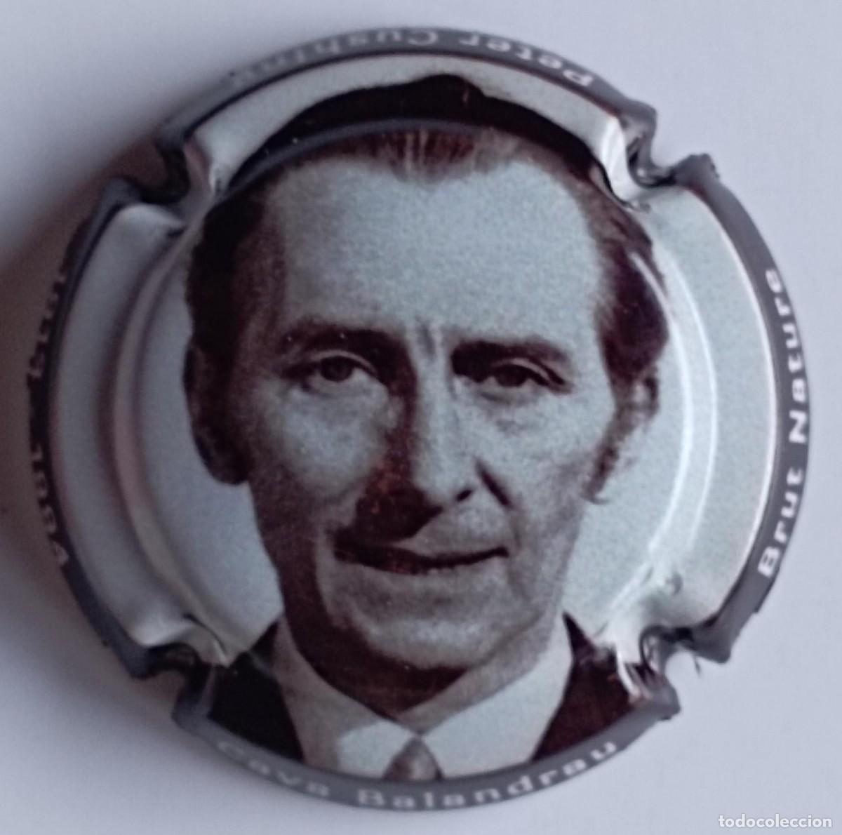 Coleccionismo de cava: Peter Cushing, placa de cava, Actor de cine - Foto 1