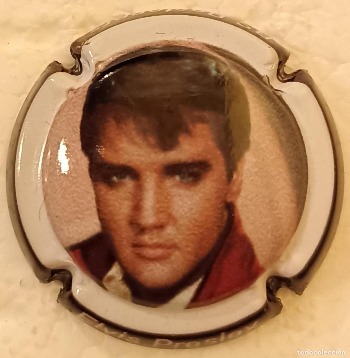 Coleccionismo de cava: Elvis Presley, placa de cava - Foto 1