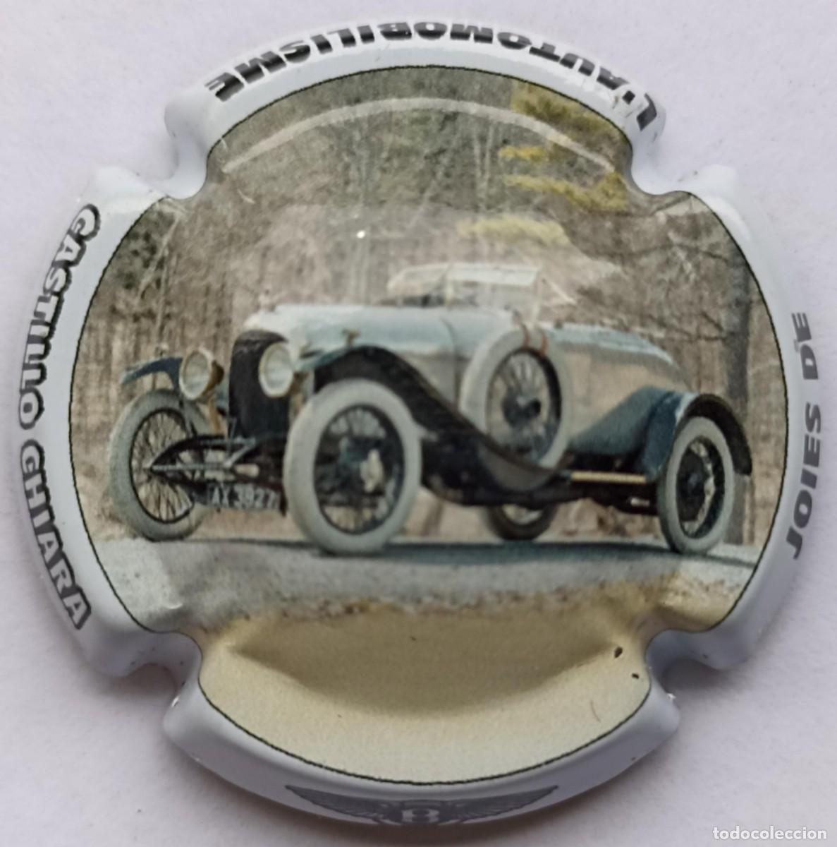 Coleccionismo de cava: Bentley 3 litros de 1921, placa de cava - Foto 1