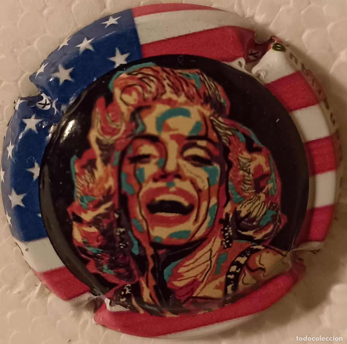 Coleccionismo de cava: Marilyn Monroe, placa de cava - Foto 1