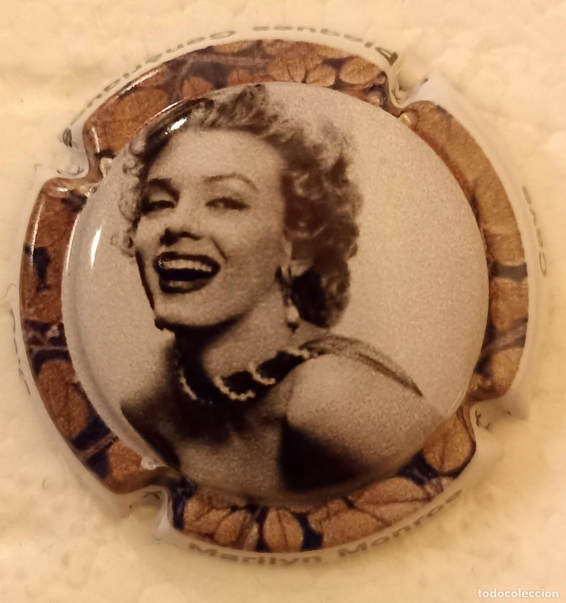 Coleccionismo de cava: Marilyn Monroe 1, placa de cava - Foto 1