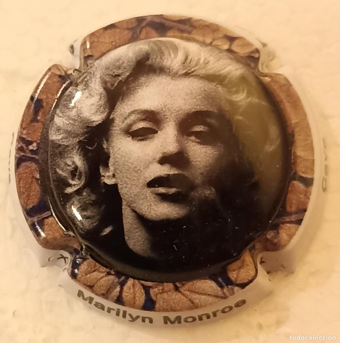 Coleccionismo de cava: Marilyn Monroe 4, placa de cava - Foto 1