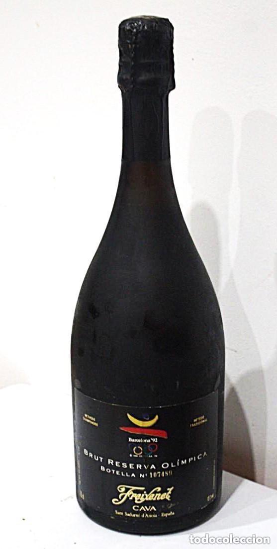 Coleccionismo de cava: BOTELLA CAVA BRUT RESERVA OL&Iacute;MPICA DE FREIXENET BARCELONA 92 POR ESTRENAR