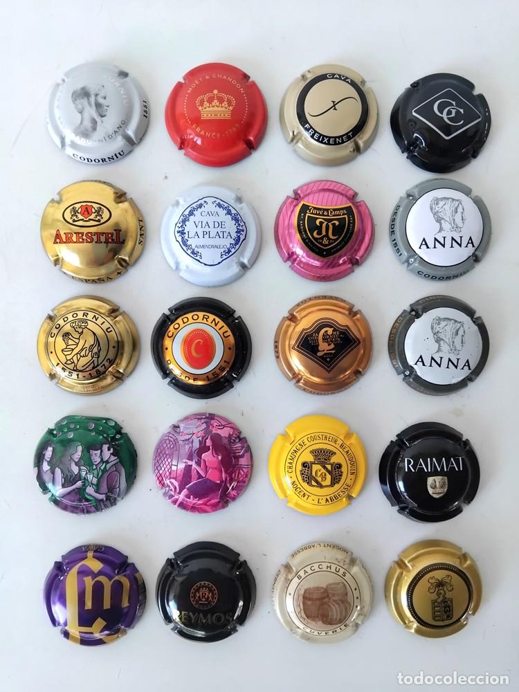 Coleccionismo de cava: Placas cava lote x20 - Foto 1