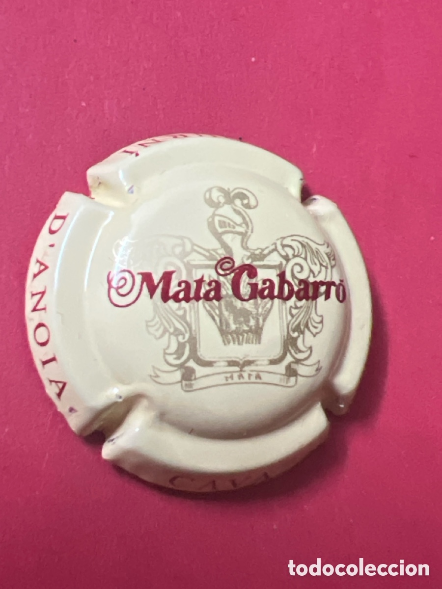 Coleccionismo de cava: T4/X121/N1. PLACA DE CAVA - MATA GABARRO