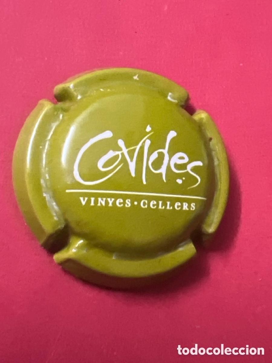 Coleccionismo de cava: T4/X121/N3. PLACA DE CAVA - COVIDES
