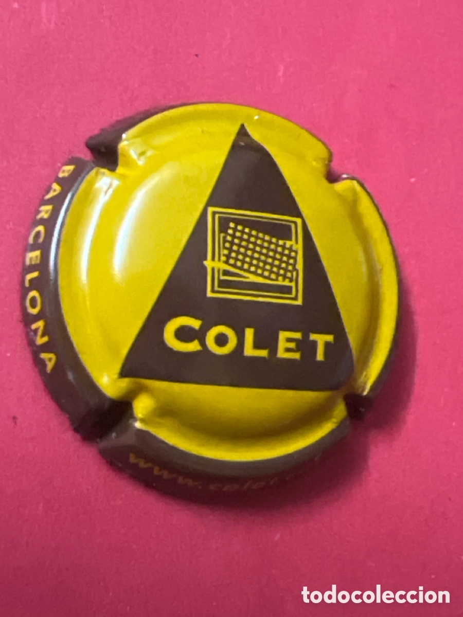Coleccionismo de cava: T4/X121/N5. PLACA DE CAVA - COLET