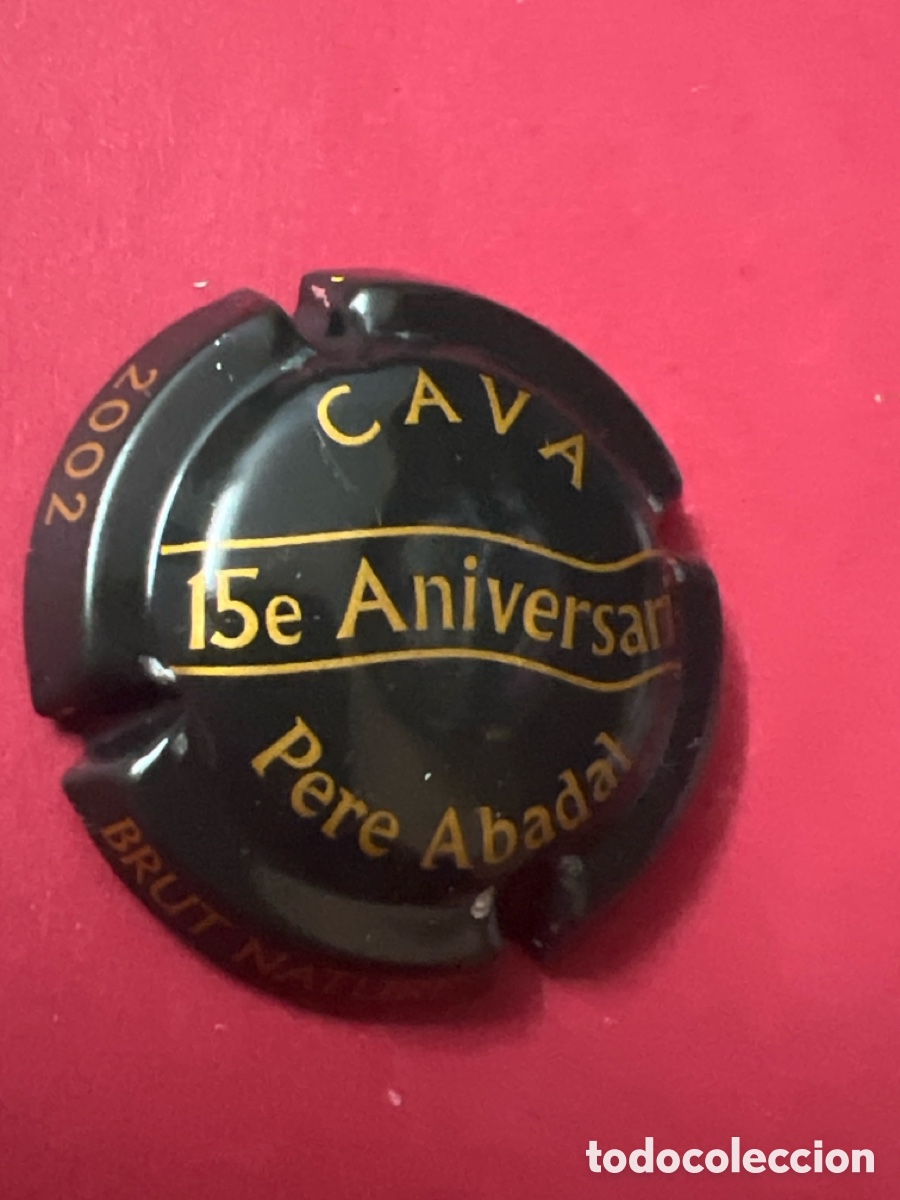 Coleccionismo de cava: T4/X121/O1. PLACA DE CAVA - PERE ABADAL
