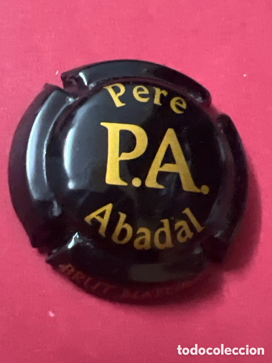 Coleccionismo de cava: T4/X121/J1. PLACA DE CAVA - PERE ABADAL