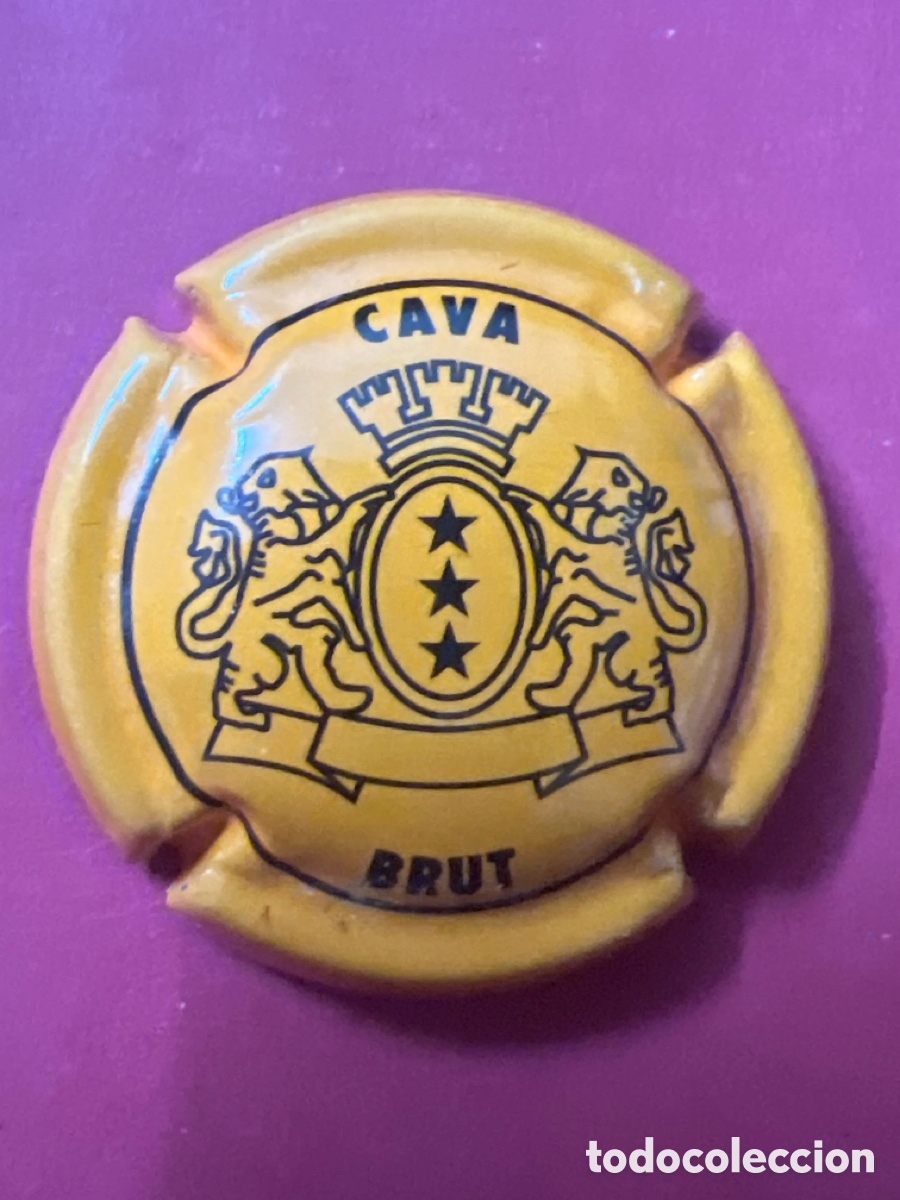 Coleccionismo de cava: T4/X121/J2. PLACA DE CAVA - - Foto 1