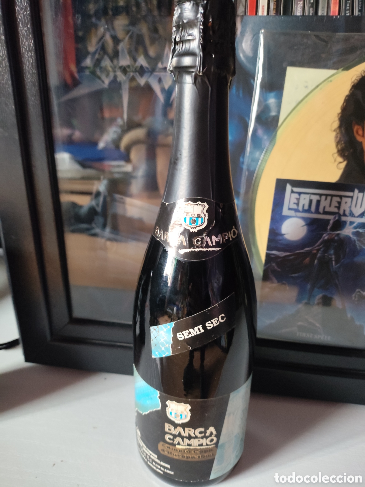 Coleccionismo de cava: Botella cava Bar&ccedil;a campio 1992