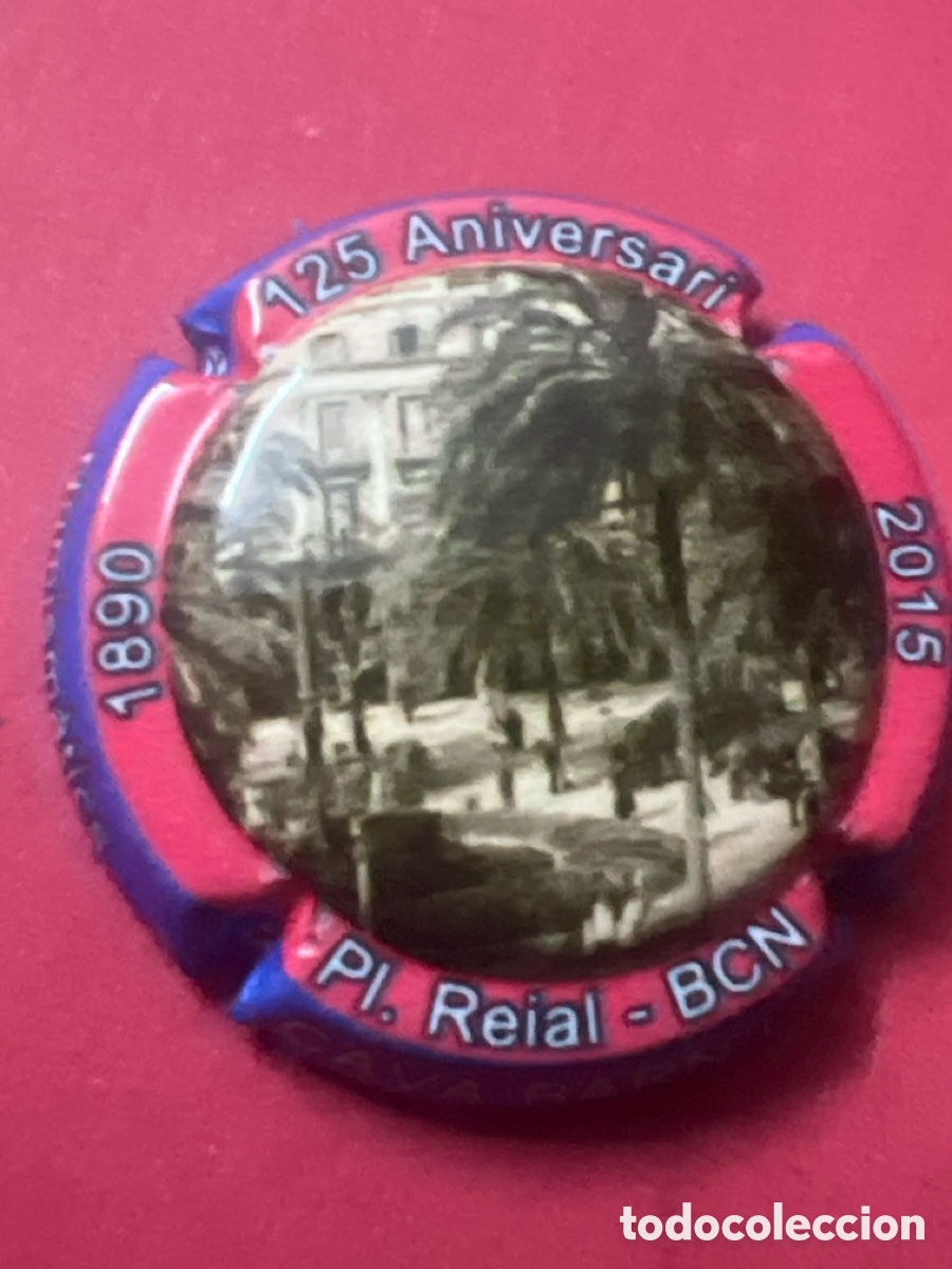 Coleccionismo de cava: T4/X139/J6. PLACA DE CAVA