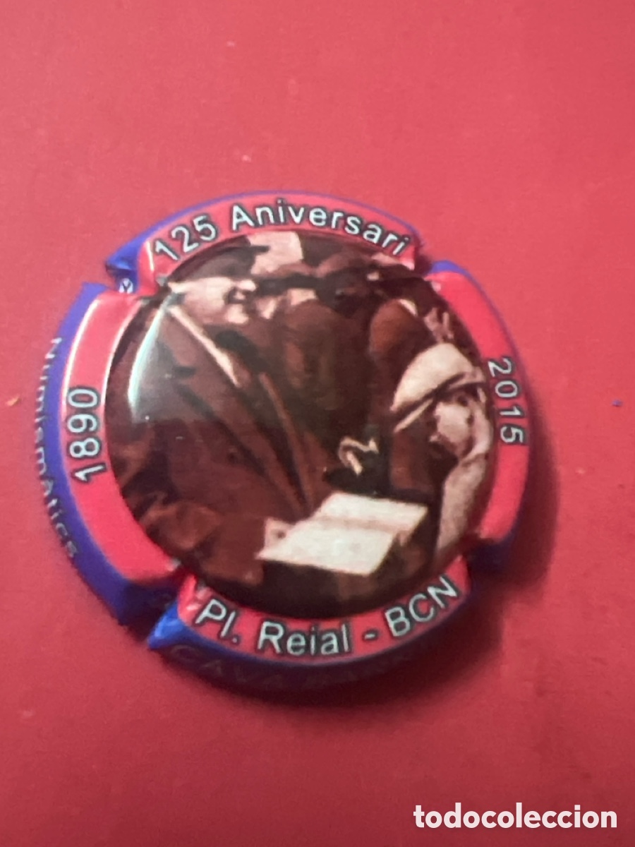 Coleccionismo de cava: T4/X139/K6. PLACA DE CAVA - Foto 1