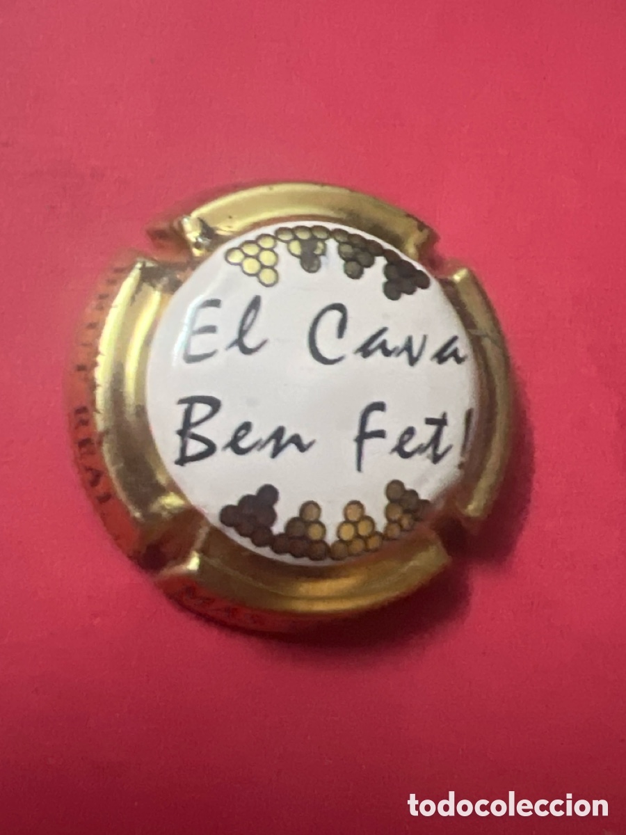 Coleccionismo de cava: T4/X139/P6. PLACA DE CAVA