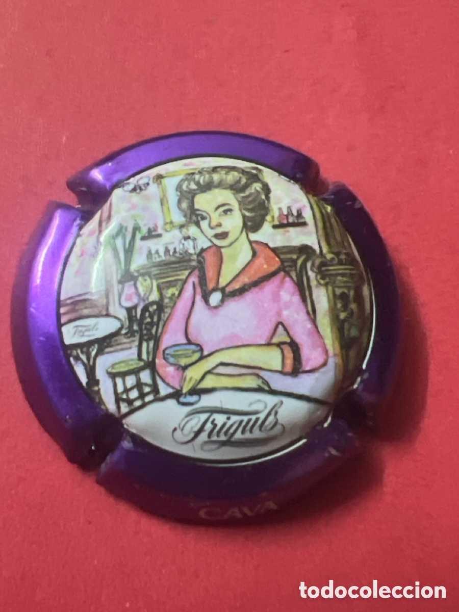 Coleccionismo de cava: T1/X134/B5. PLACA DE CAVA - FRIGULS
