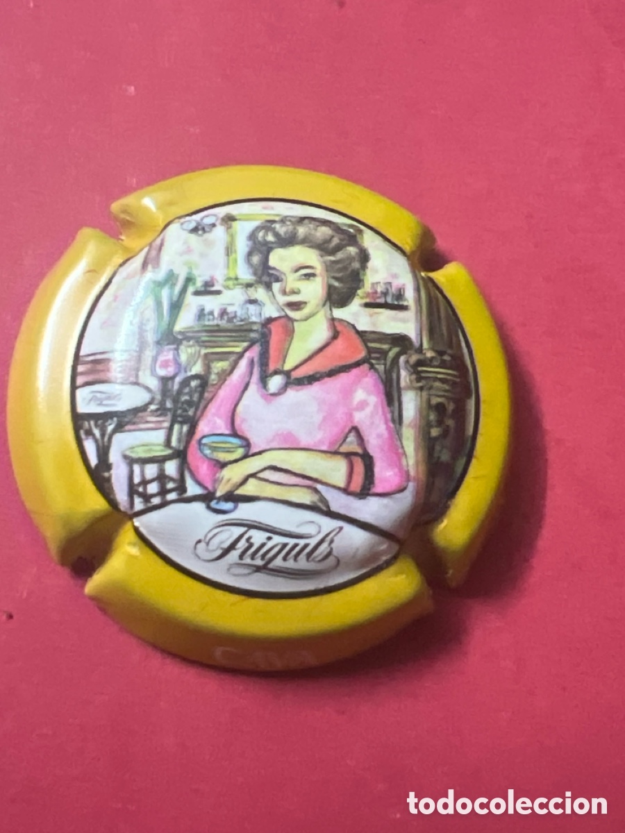 Coleccionismo de cava: T1/X134/C6. PLACA DE CAVA - FRIGULS