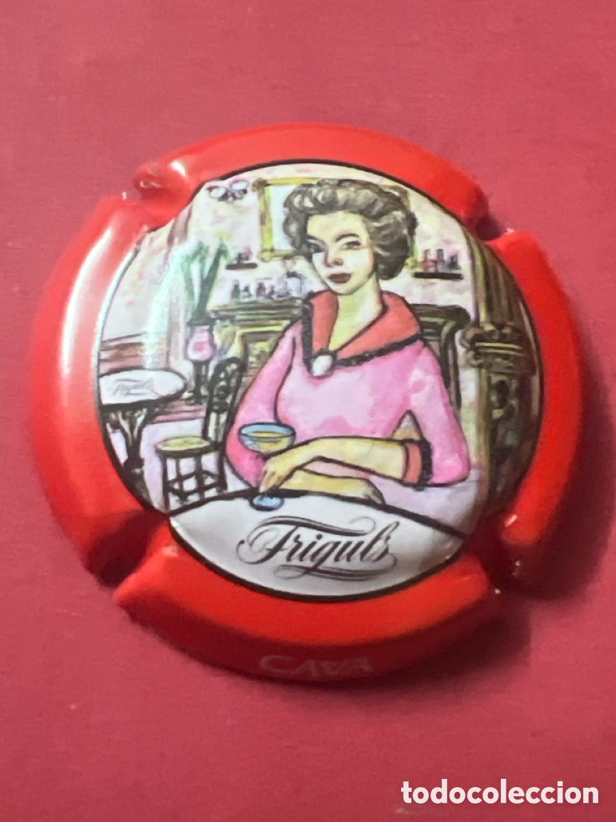 Coleccionismo de cava: T1/X134/D2. PLACA DE CAVA - FRIGULS