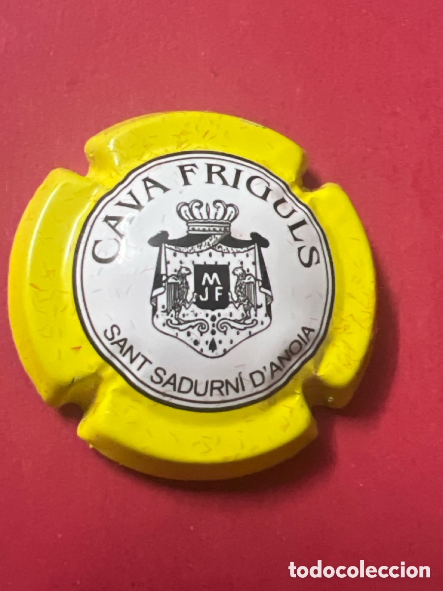 Coleccionismo de cava: T1/X134/D3. PLACA DE CAVA - FRIGULS - Foto 1