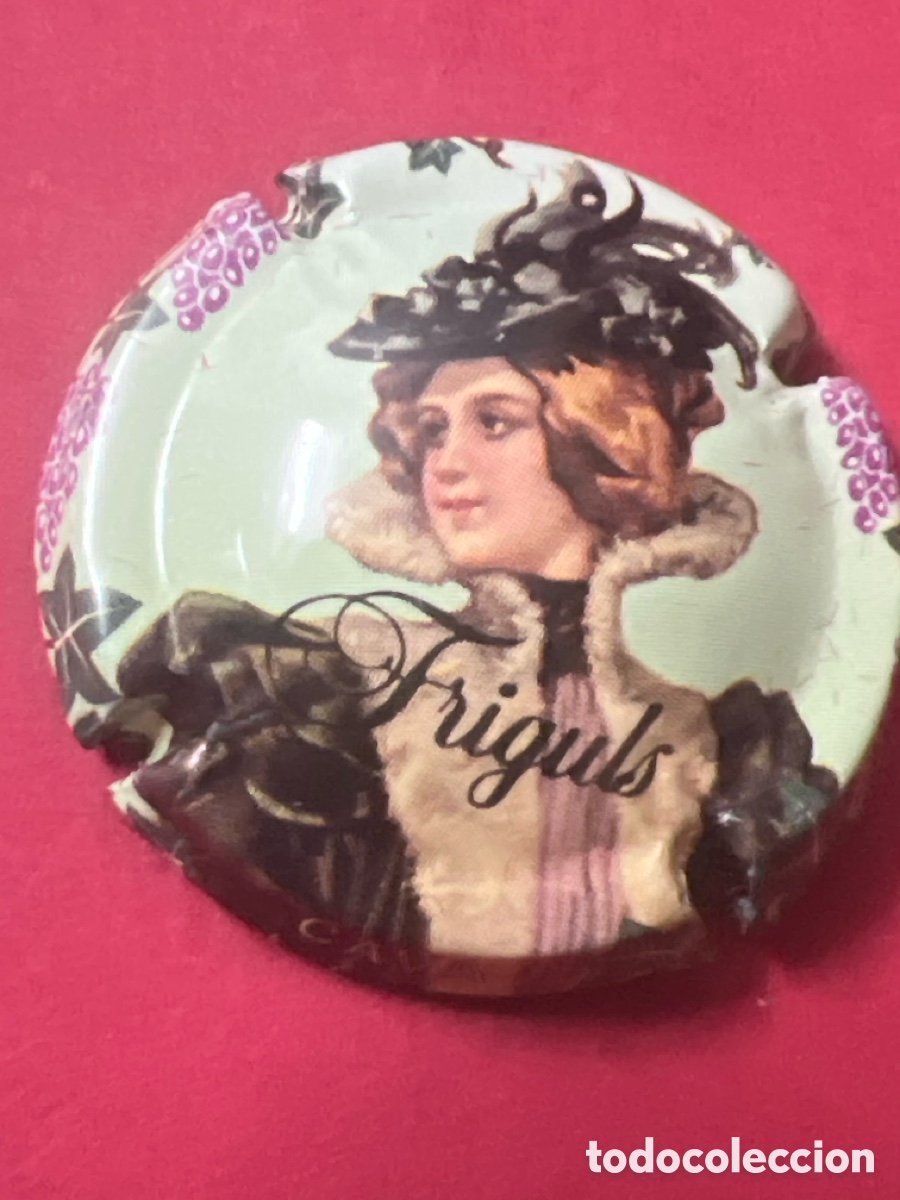 Coleccionismo de cava: T1/X134/E4. PLACA DE CAVA - FRIGULS