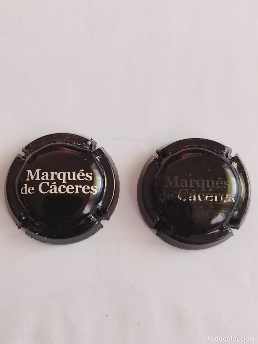 Coleccionismo de cava: 2 placas Marques de Caceres - Foto 1