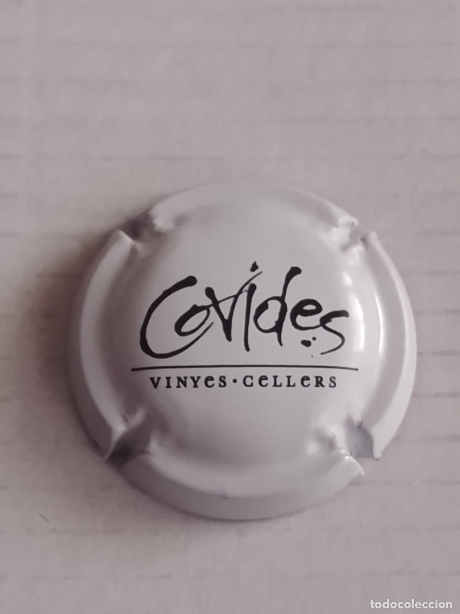 Coleccionismo de cava: Placa actual Covides, rara!!