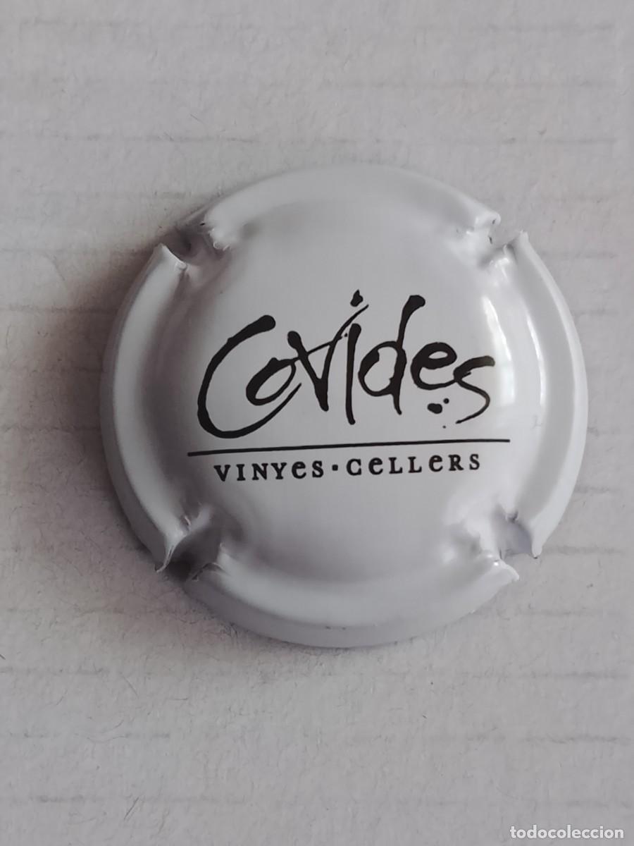 Coleccionismo de cava: Placa cava Covides, actual