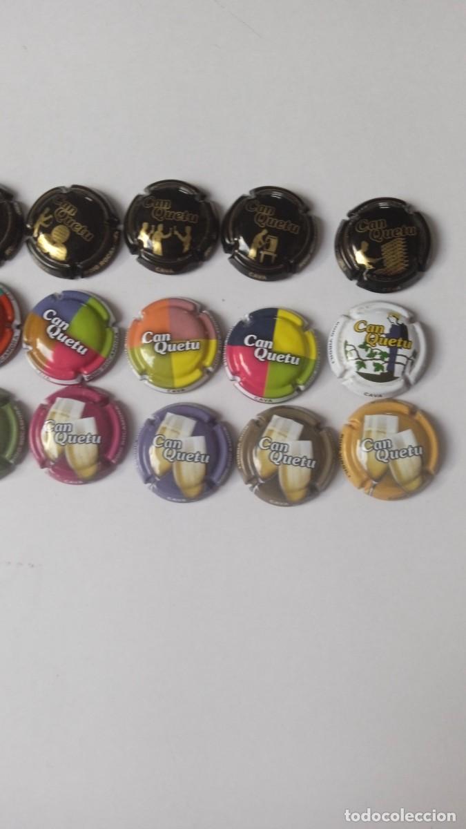 Coleccionismo de cava: CHAPAS DE CAVA CAN QUETU 15 Variadas - Foto 1