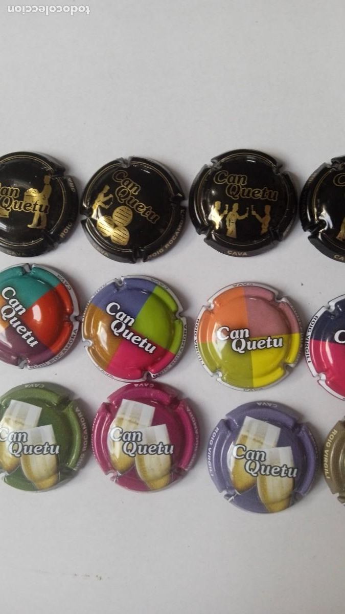 Coleccionismo de cava: CHAPAS DE CAVA CAN QUETU 15 Variadas - Foto 2