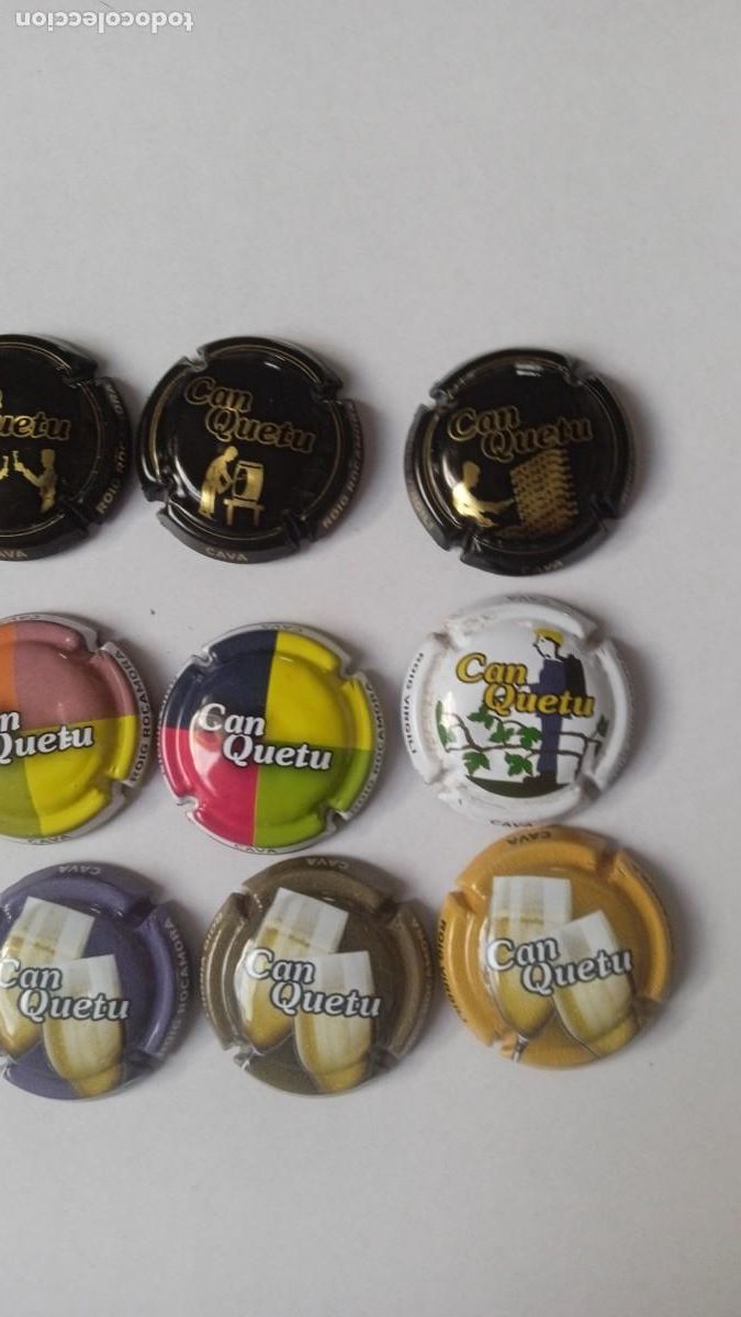 Coleccionismo de cava: CHAPAS DE CAVA CAN QUETU 15 Variadas - Foto 4