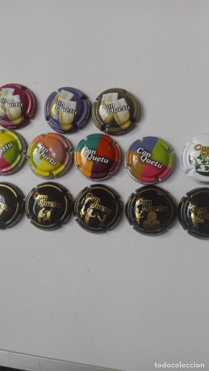 Coleccionismo de cava: CHAPAS DE CAVA CAN QUETU 13 Variadas