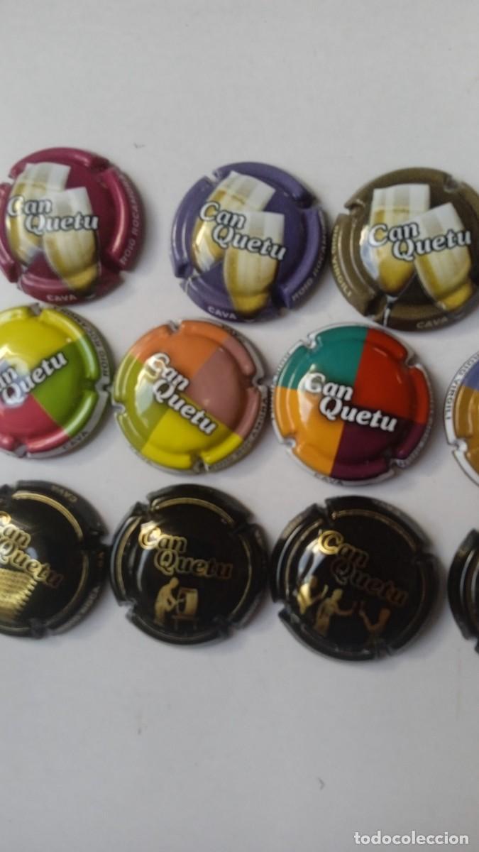 Coleccionismo de cava: CHAPAS DE CAVA CAN QUETU 13 Variadas - Foto 2