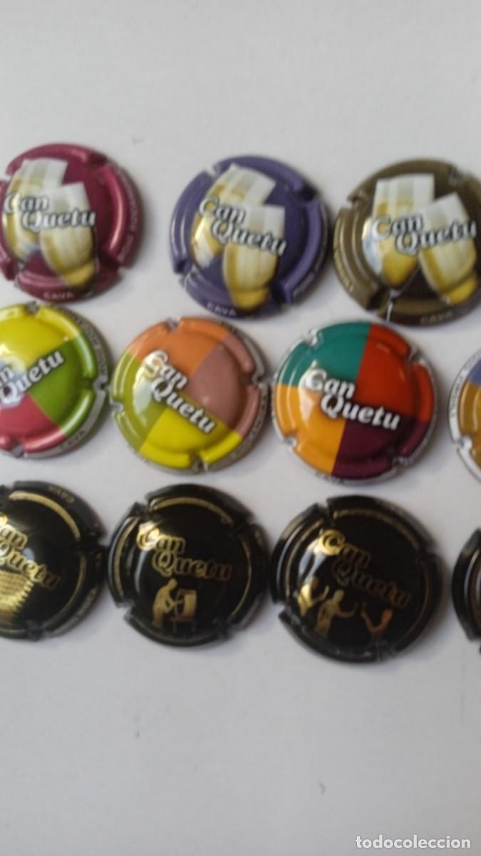 Coleccionismo de cava: CHAPAS DE CAVA CAN QUETU 13 Variadas - Foto 3