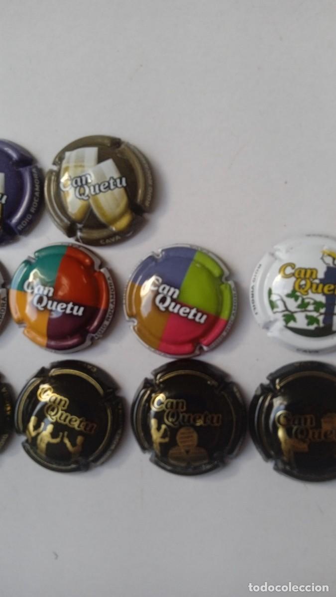 Coleccionismo de cava: CHAPAS DE CAVA CAN QUETU 13 Variadas - Foto 4
