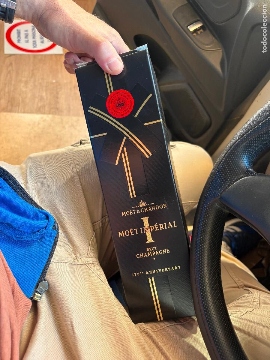 Coleccionismo de cava: M&ouml;et chandon 150 aniversario brut champagne