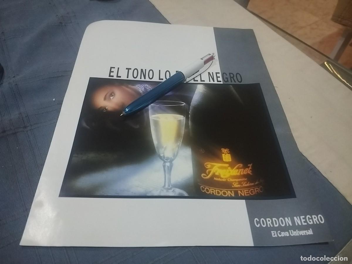 Collectionnisme de cava: FREIXENET CORDON NEGRO CHAMPAGNE CAVA CLIPPING ANUNCIO PUBLICIDAD REVISTA 1987