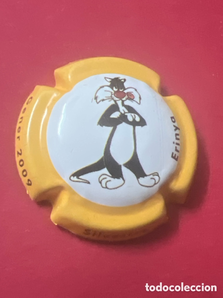 Coleccionismo de cava: T4/X149/K3. PLACA DE CAVA - PIRULA - COL.LECCIO CARTOONS GENER 2009