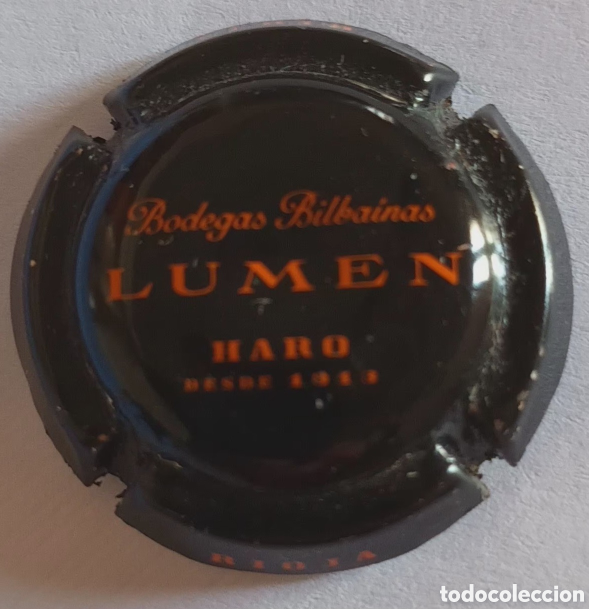 Coleccionismo de cava: CHAPA LUMEN. BODEGAS BILBAINAS