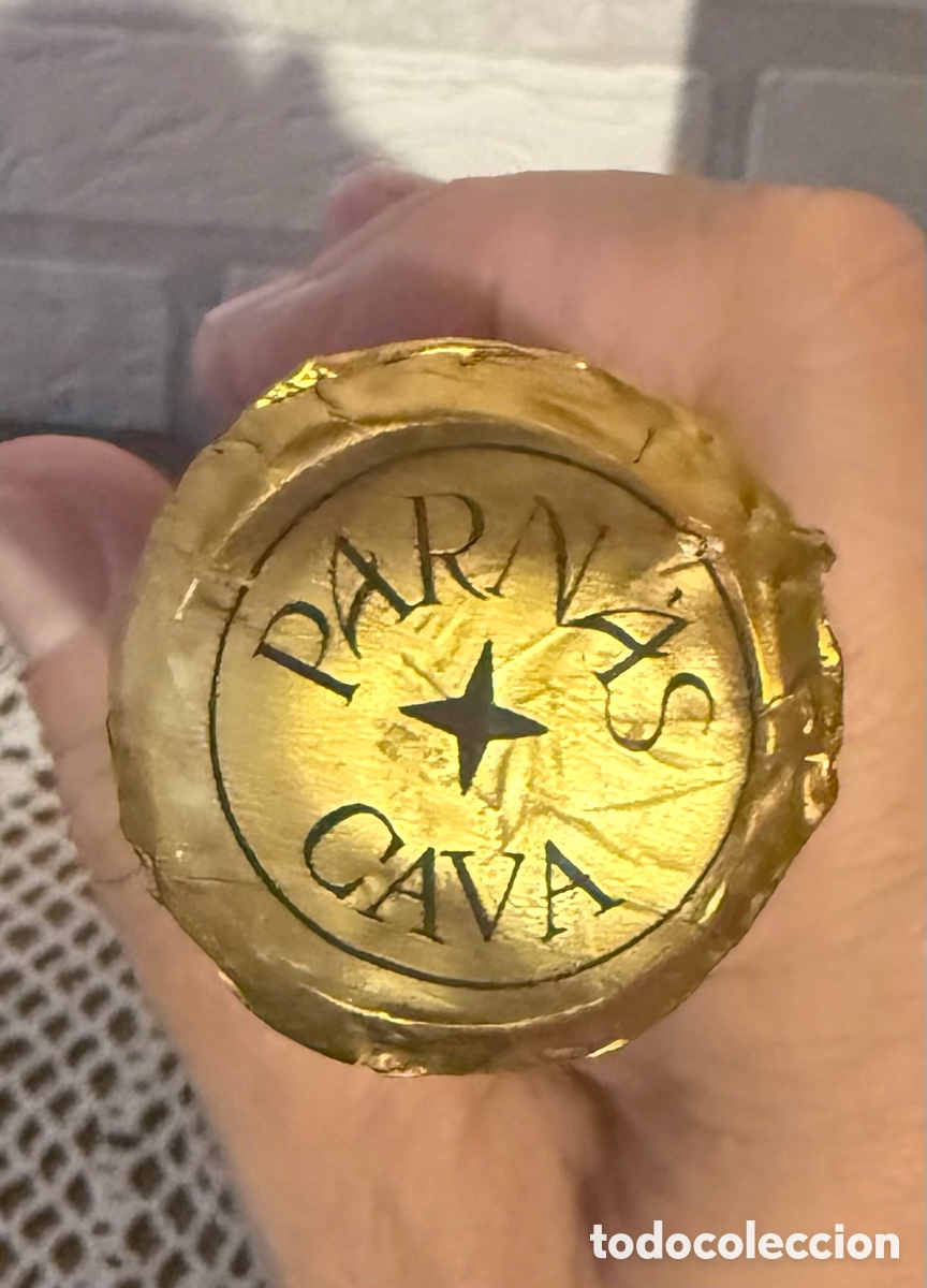 Coleccionismo de cava: Cava brut soecial Parnas botella numerada - Foto 3
