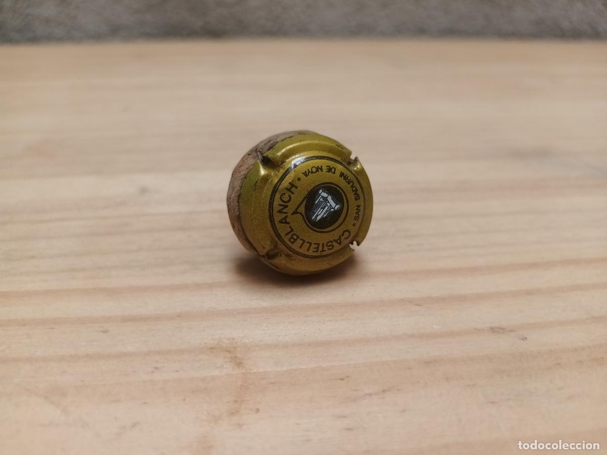 Coleccionismo de cava: CHAPA PLACA CAVA CASTELLBLANCH. SAN SADURN&Iacute; DE NOIA