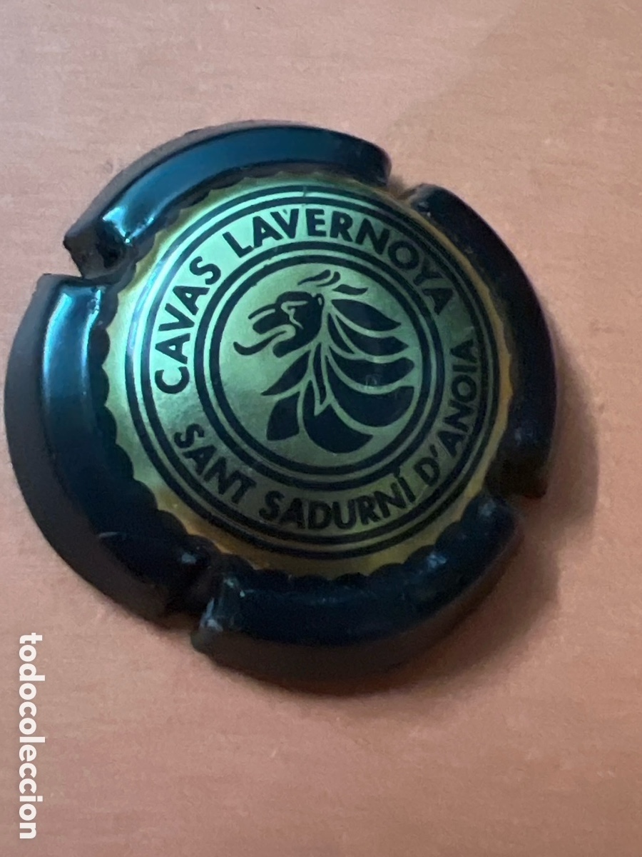 Coleccionismo de cava: T4/X160/B6. PLACA DE CAVA - LAVERNOYA