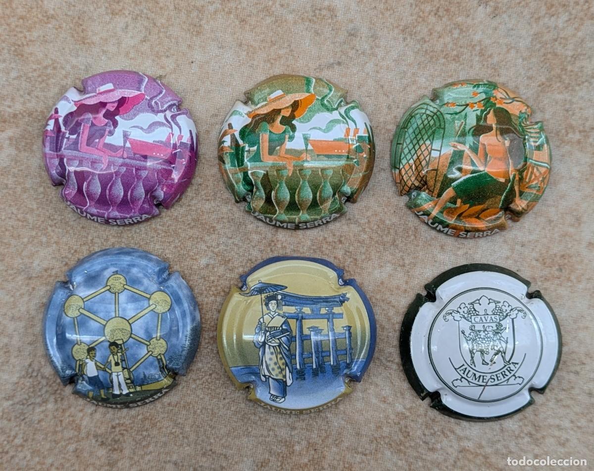 Coleccionismo de cava: Lote placas de cava Jaume Serra
